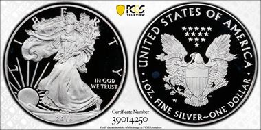 2016-W $1 Silver Eagle 30th Anniversary Lettered Edge PR68DCAM