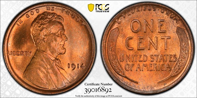 Cert 39016892 - Coin Image