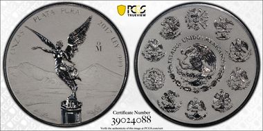 2017-Mo 2 Onza Libertad Ag Rev PR PR70