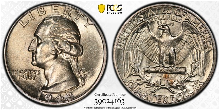 Cert 39024163 - Coin Image