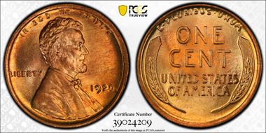 1920 1C MS67RD