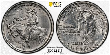 1925 50C Stone Mountain N1