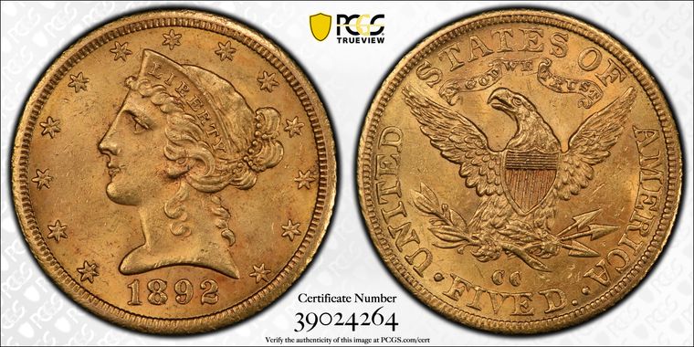 Cert 39024264 - Coin Image