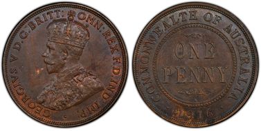 1916-I (c) 1D MS63BN