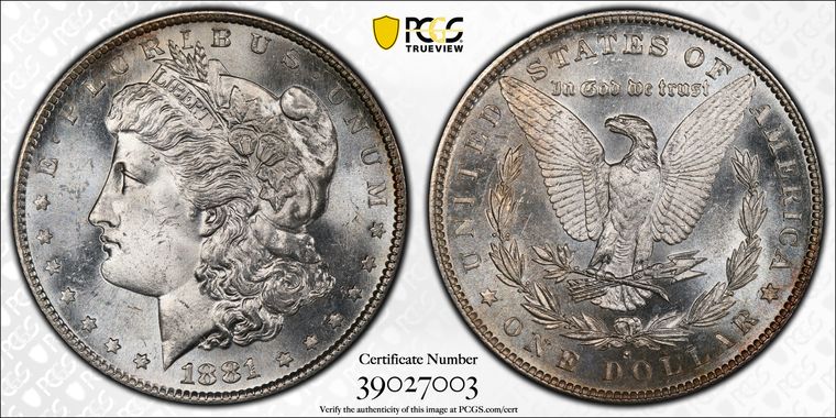 Cert 39027003 - Coin Image