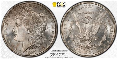 1881-S $1 MS64