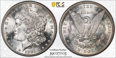 1881-S $1 MS64