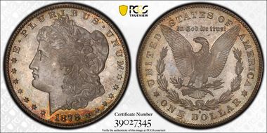 1878-S $1 MS64