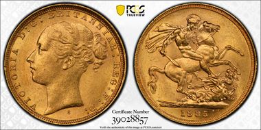 1885-S Sov S-3858E St. George MS62