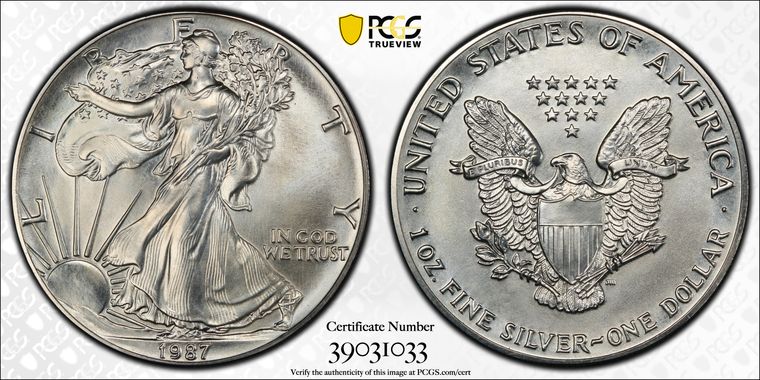 Cert 39031033 - Coin Image