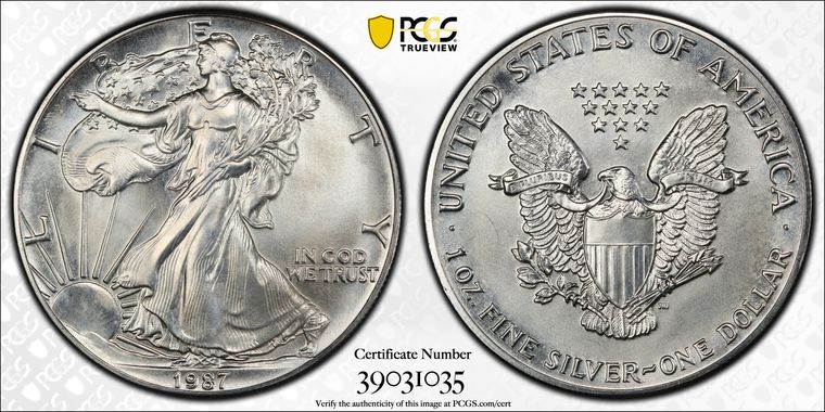 Cert 39031035 - Coin Image