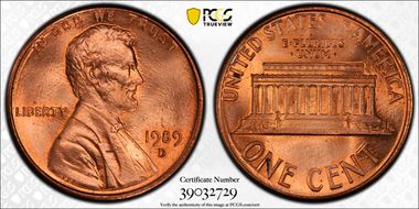 1989-D 1C MS66RD