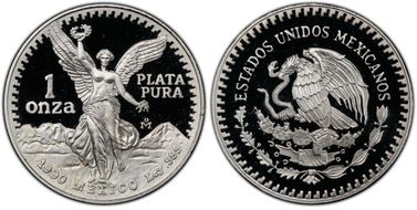 1990-Mo Onza Libertad Ag PR67DCAM
