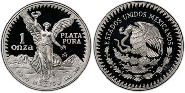 1990-Mo Onza Libertad Ag PR65DCAM