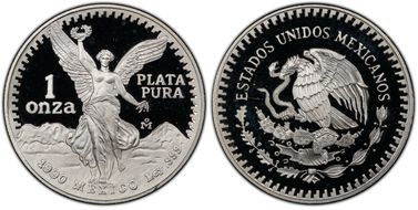 1990-Mo Onza Libertad Ag PR67DCAM