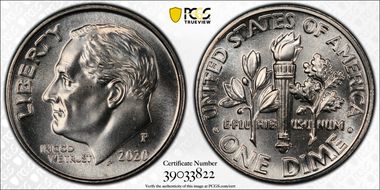 2020-P 10C Early Find MS66FB