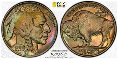 1936 5C MS67+