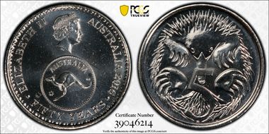 2016 5C 50 Yrs Decimal Currency MS67