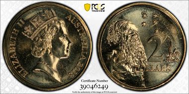 2018 $2 3rd Portrait 30th Ann. $2 Coin MS67