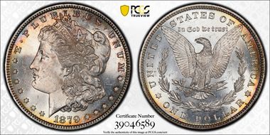 1879 $1 MS64