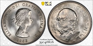 1965 Crown S-4144 Churchill MS63