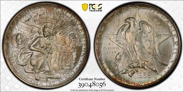 1938-D 50C Texas MS67+