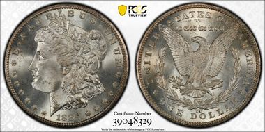 1884-CC $1 MS66+