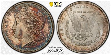 1891 $1 MS65