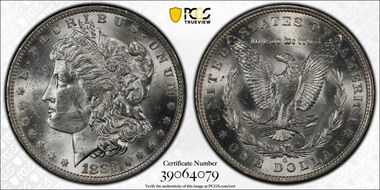 1883-O $1 MS62