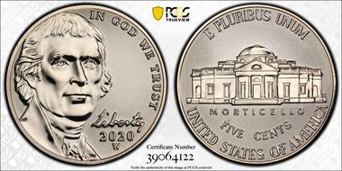 2020-W 5C Reverse Proof PR67