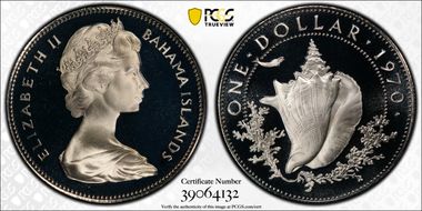1970 $1 PR69DCAM