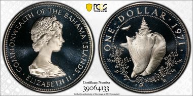 1971-FM $1 KM-22 PR68DCAM