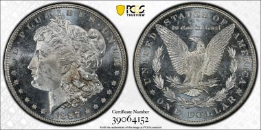 1887 $1 MS64PL