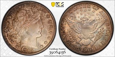 1915-S 50C MS64