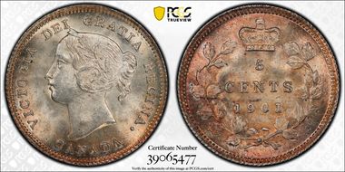 1901 5C MS65