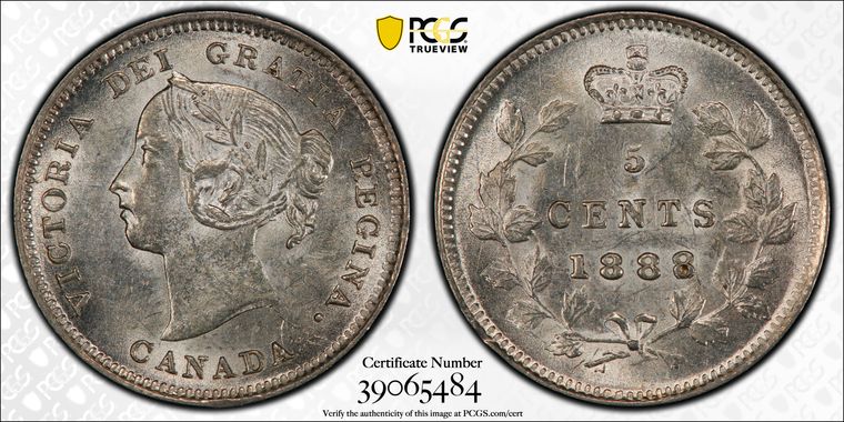 Cert 39065484 - Coin Image