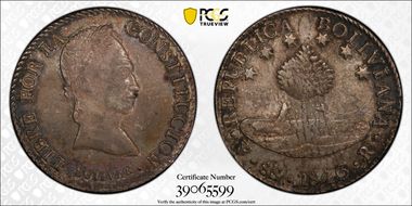 1846-PTS R 8 Sol KM-A103  Ag AU55