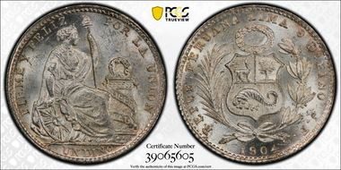 1904-JF Dinero KM-204.2 MS64