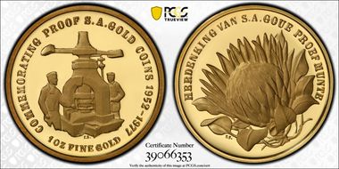 1977 1 oz Comm. Proof Gold Coins PR69DCAM