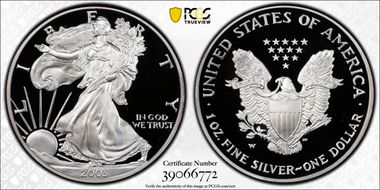 2003-W $1 Silver Eagle PR69DCAM
