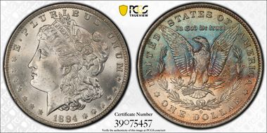 1884-O $1 MS64