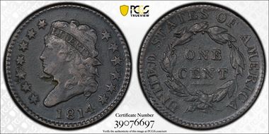 1814 1C Plain 4 N1BN