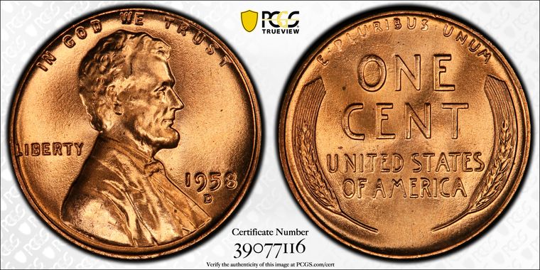 Cert 39077116 - Coin Image