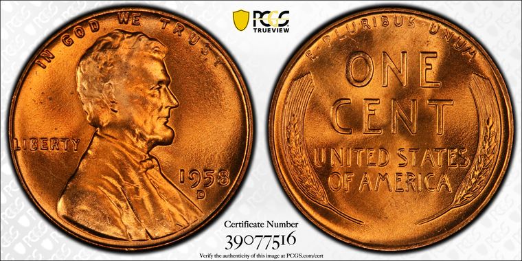 Cert 39077516 - Coin Image