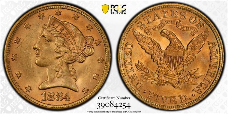 Cert 39084254 - Coin Image