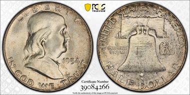 1954 50C MS66+ FBL