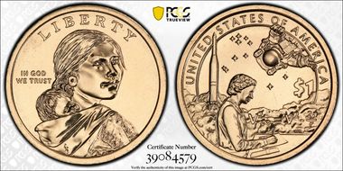 2019-D $1 Native American Position B MS67