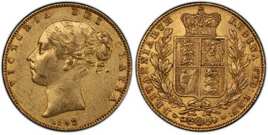 1842 Sov S-3852 Open 2 AU53