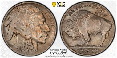 1915-S/S 5C RPM FS-501 AU58