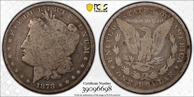 1878 8TF $1 VAM 23, Crazy Lips G4